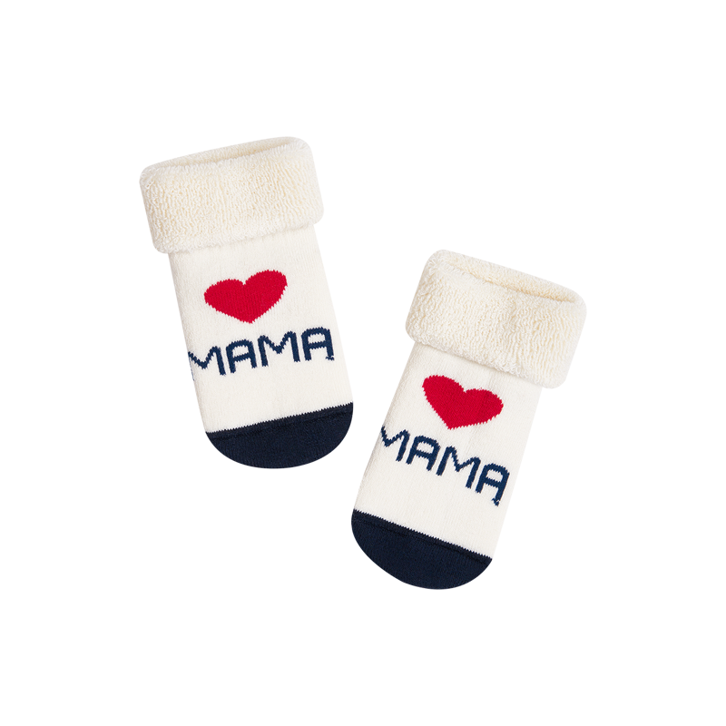 Kūdikių kojinės „Myliu mamą“