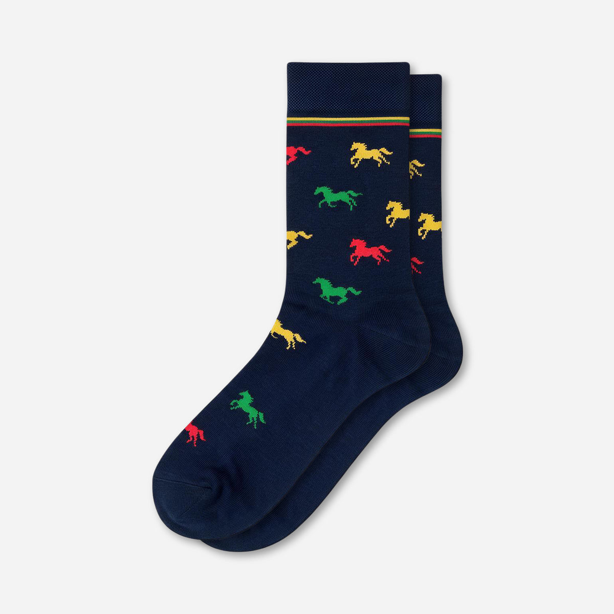 Cotton socks "Lithuanian Horses"