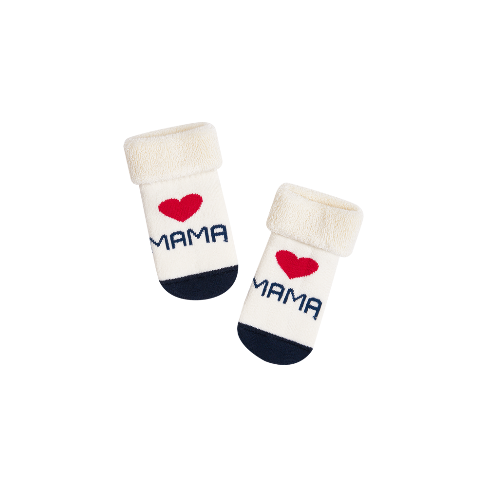 Kūdikių kojinės  „Myliu mamą“ 1