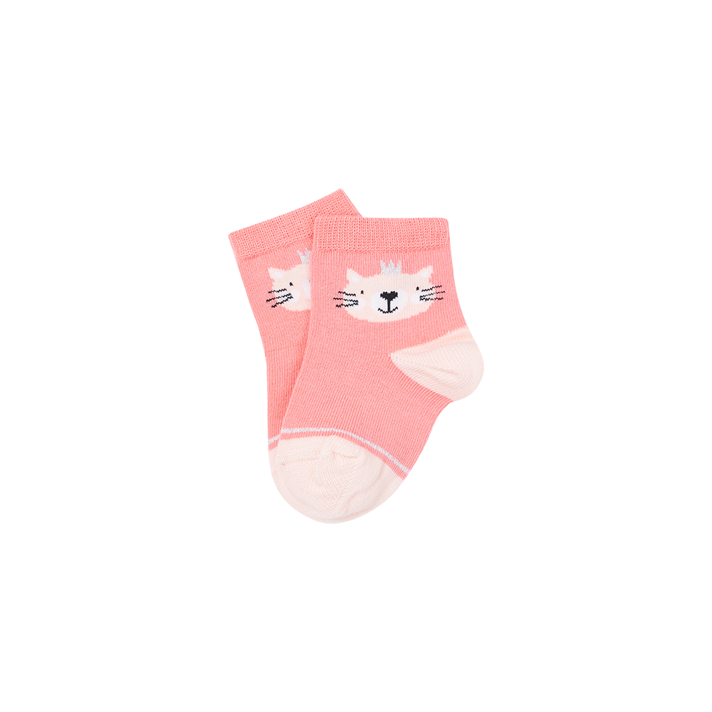 Kūdikių kojinės „Katytė su karūna“ 1