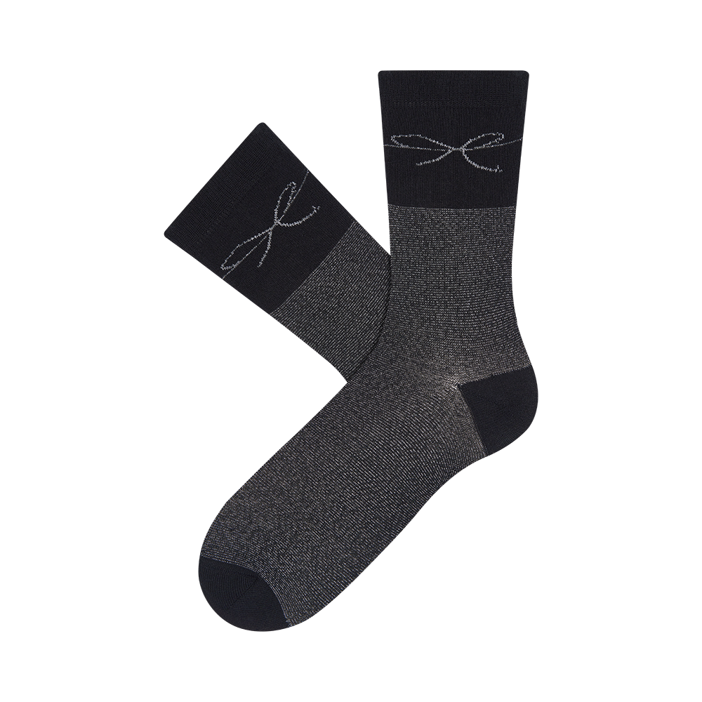 Moterų kojinės „Smulkios juostelės ir kaspinėlis“ 2