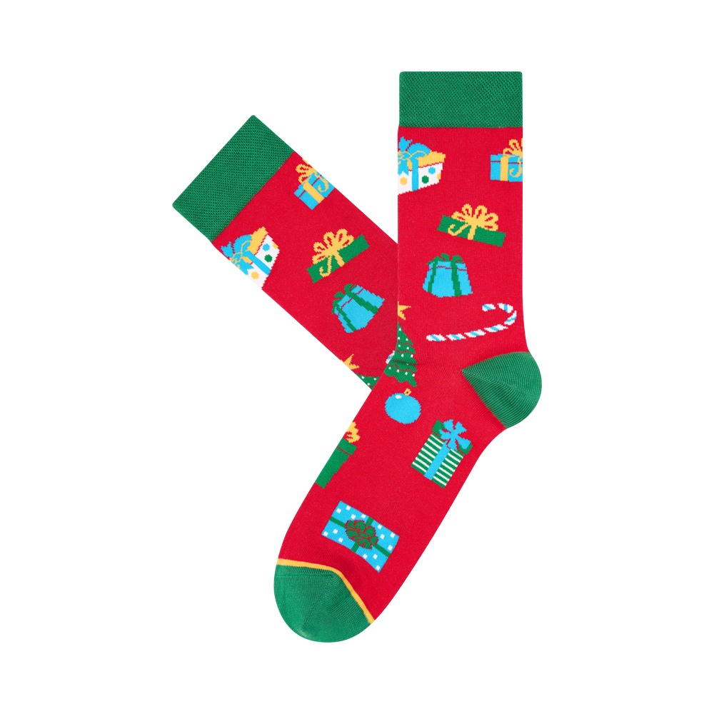 Vyrų kojinės „Kalėdų dovanos“ 2