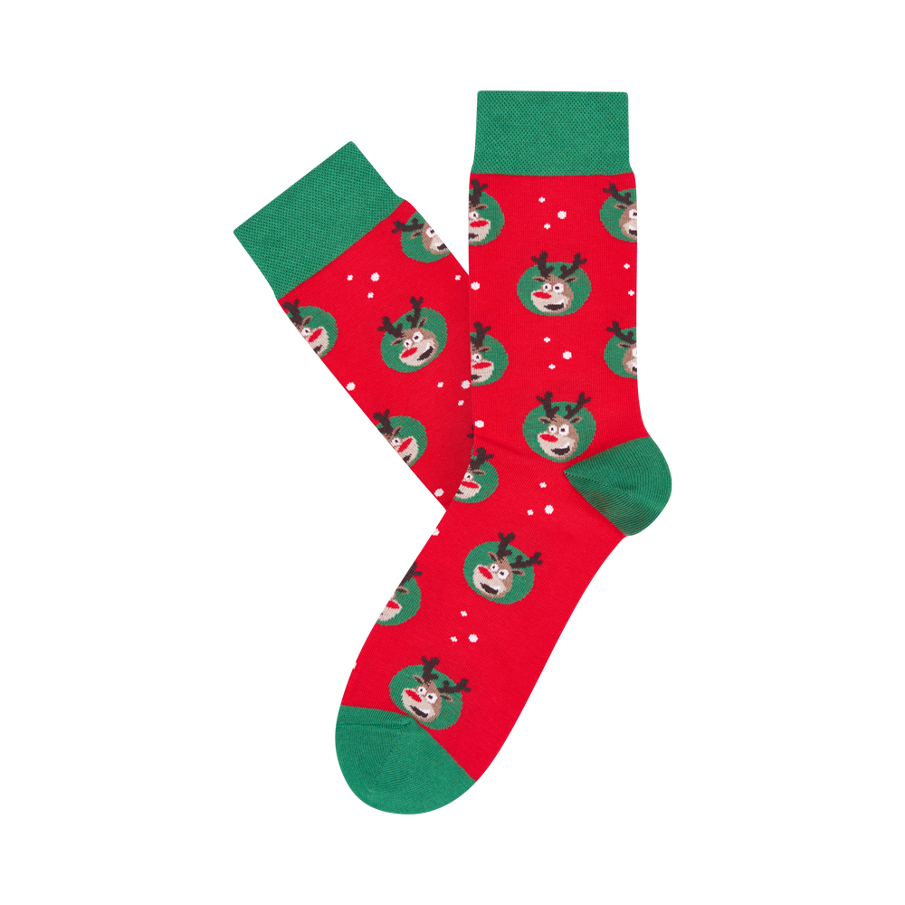 Vyrų kojinės „Kalėdų briedžiai 231“ 2