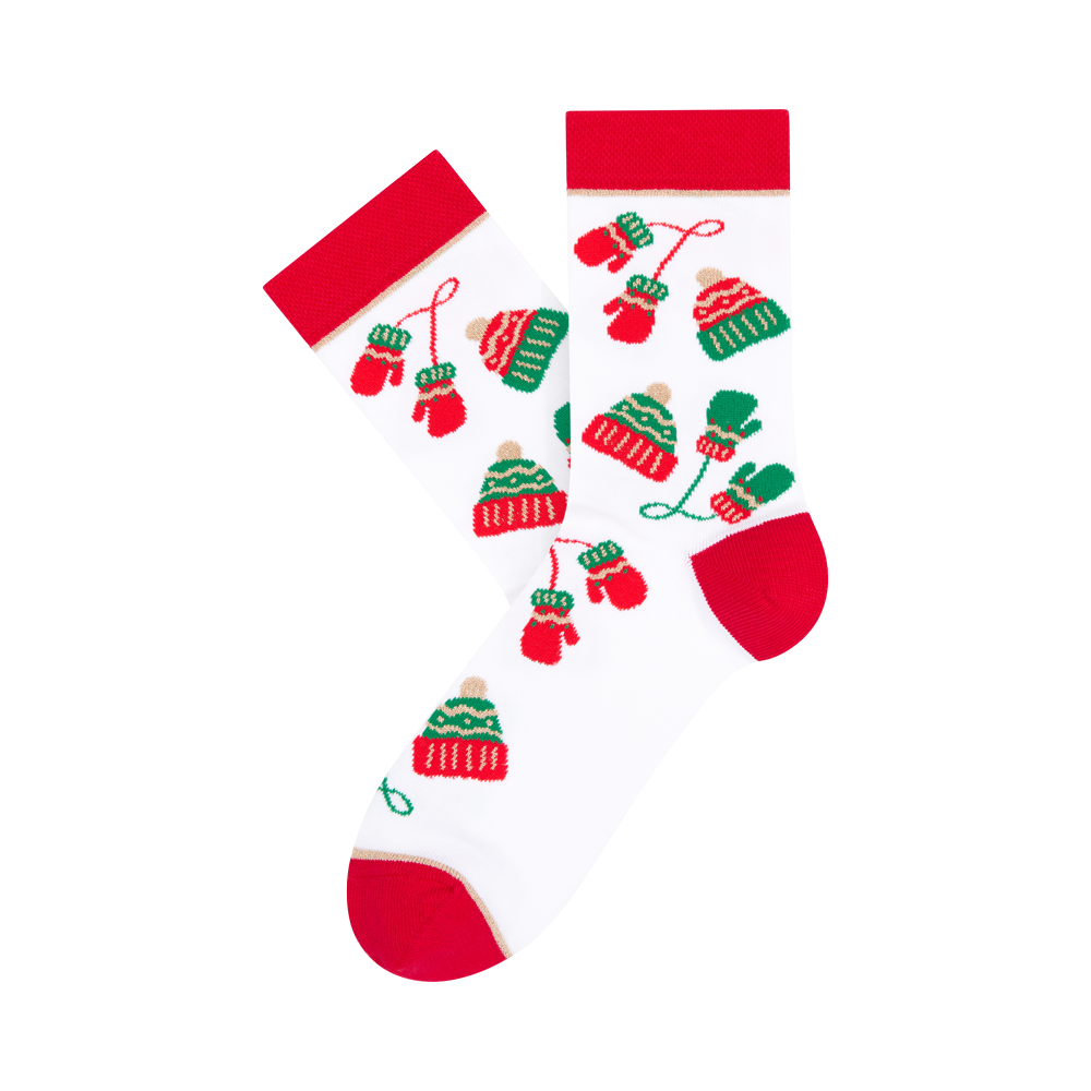Kojinės „Kalėdiniai aksesuarai“ 1