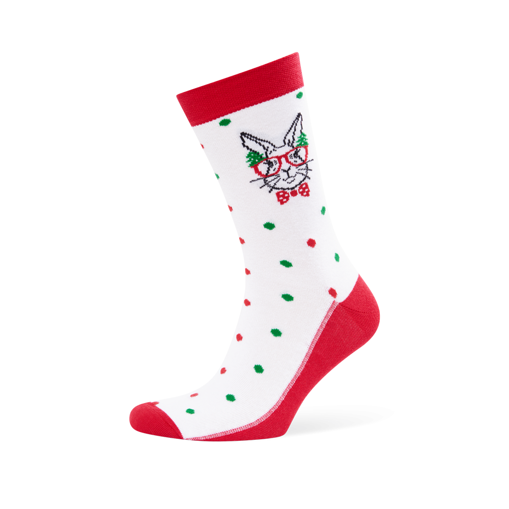Vyrų kojinės „Kalėdų triušis“ 1