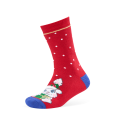 Vaikų kojinės „Triušis su dovana"