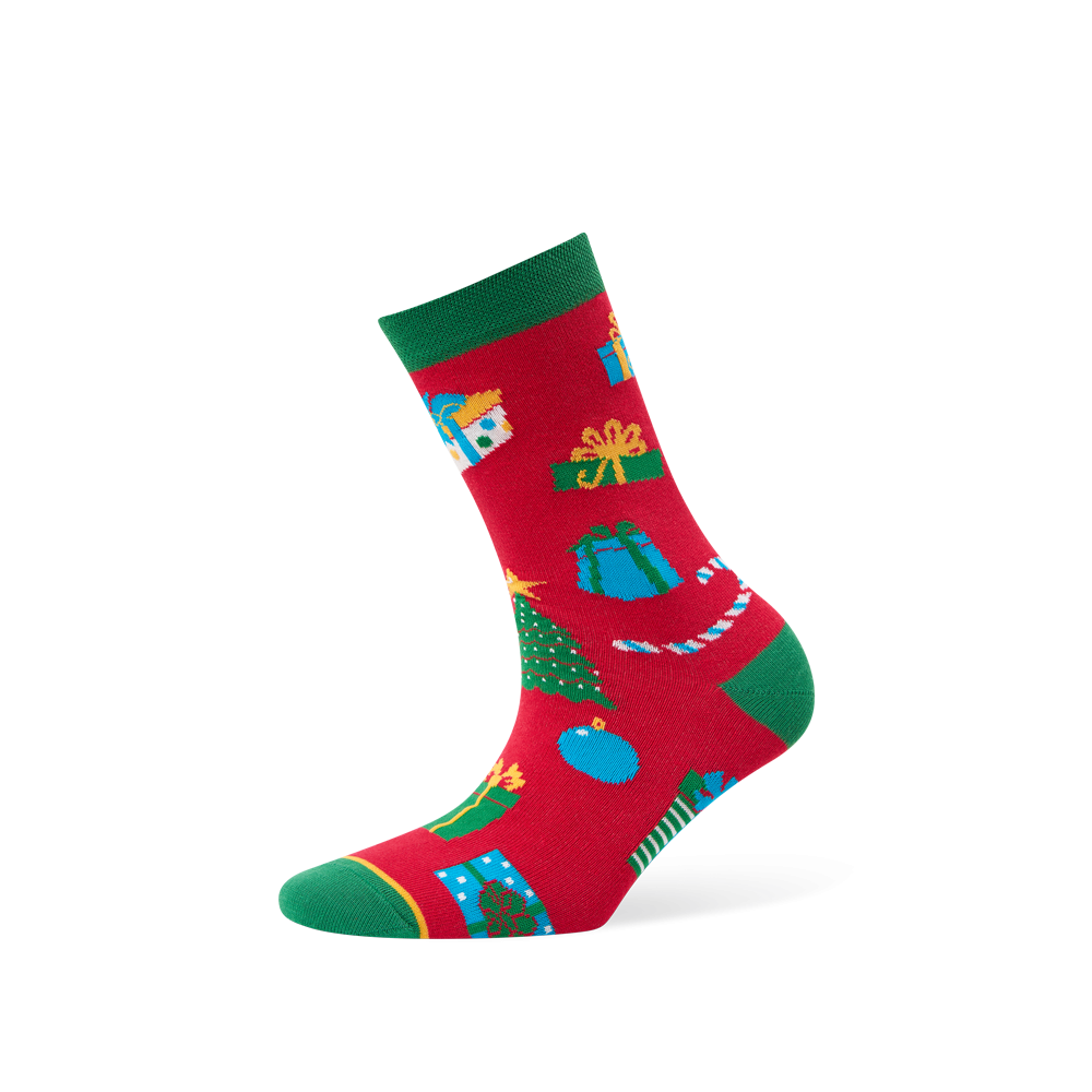 Moterų kojinės „Kalėdų dovanos“ 1