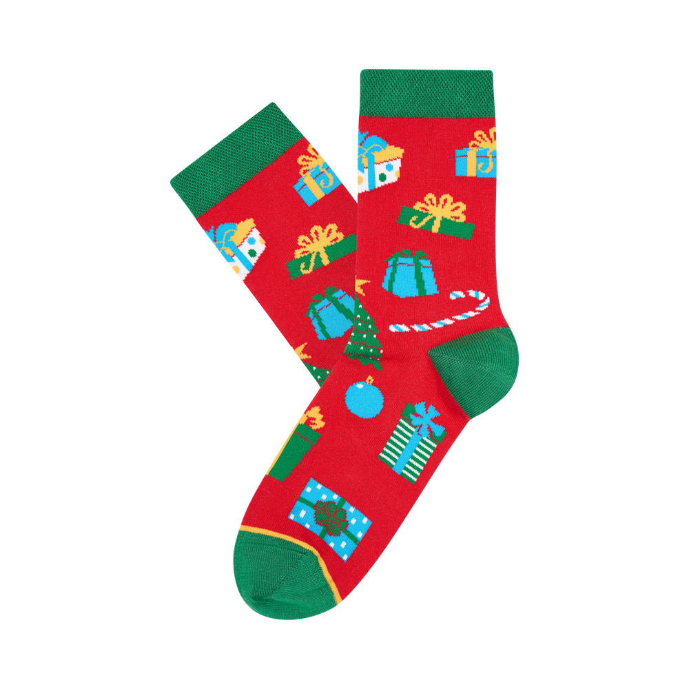 Moterų kojinės „Kalėdų dovanos“ 2