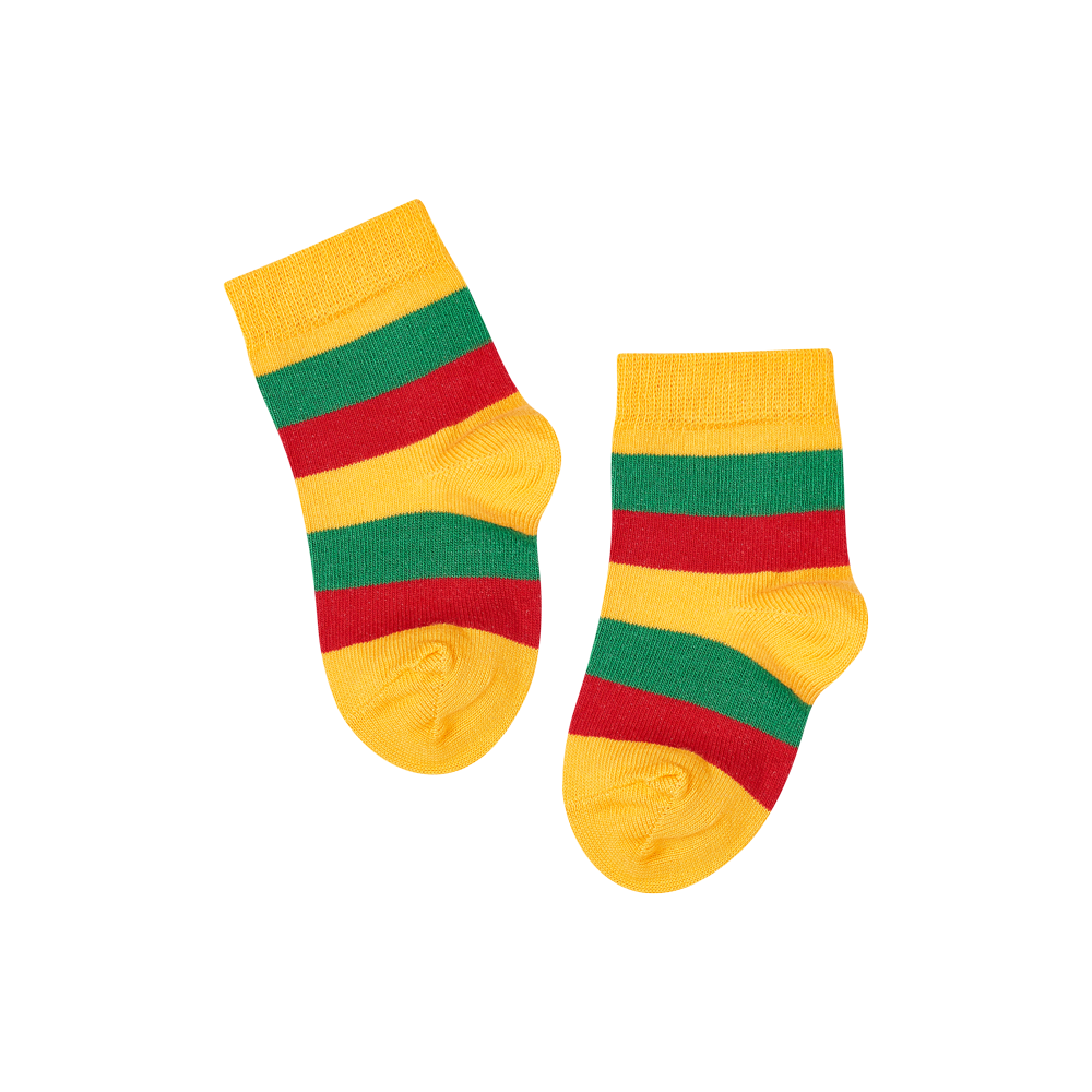 Kūdikių kojinės „LT trispalvė“ 1