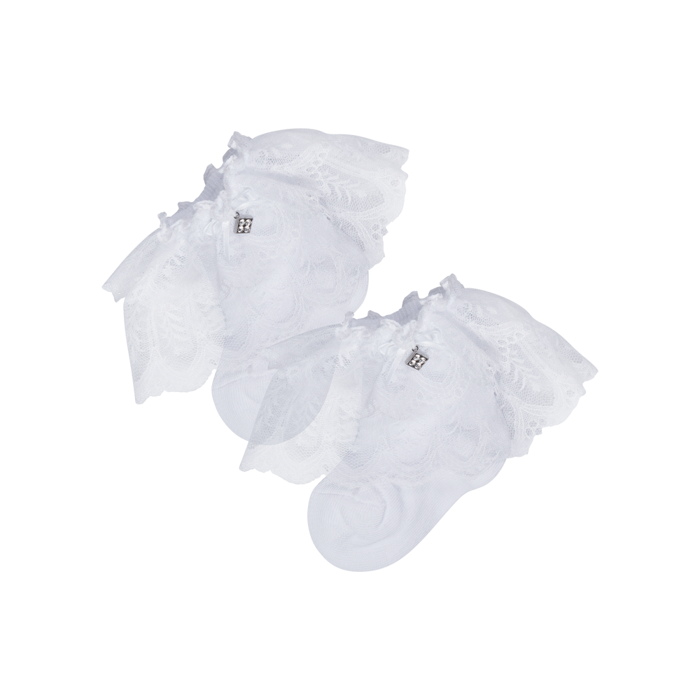 Kūdikių kojinės „White baby party“ 1