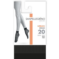 Sanpellegrino Dream 20 Black ankle socks