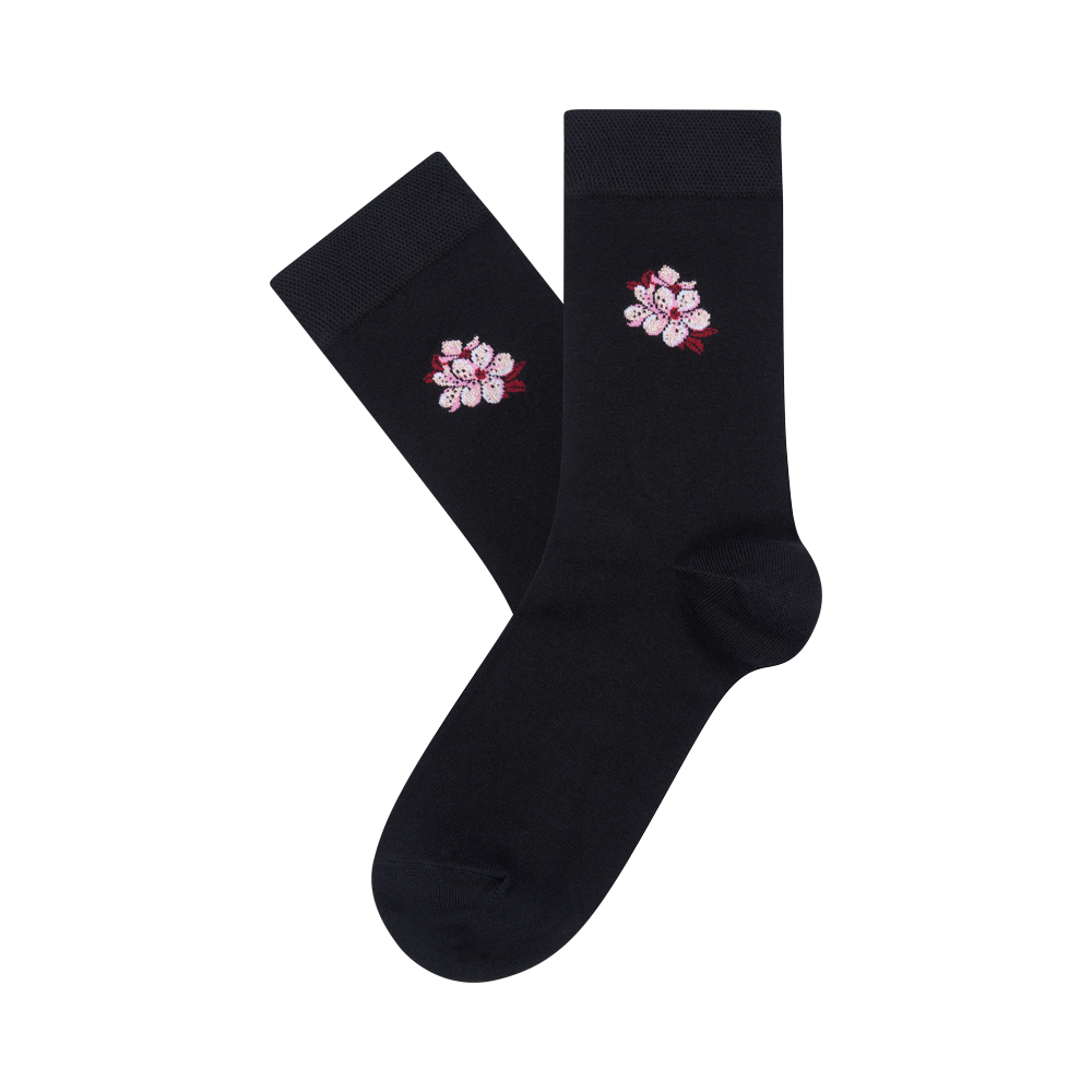 Moterų kojinės „Sakura žydi“ 2