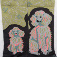 Moterų kojinės BONNE MAISON Dog Moss