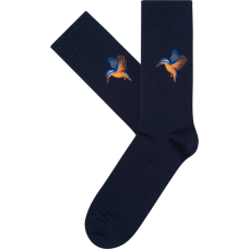 Thin wool socks &quot;Halcyon flies&quot;