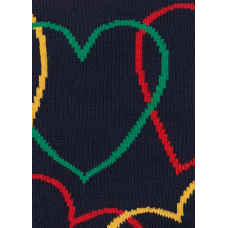 Moterų kojinės „LT susipynę širdys“