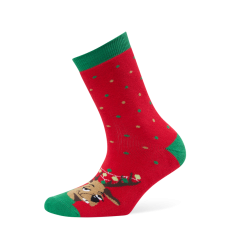 Moterų kojinės „Kalėdų elnias“