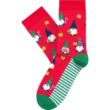 Moterų kojinės „Kalėdų gnomai“