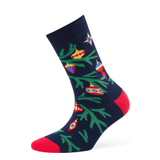 Moterų kojinės „Kalėdų žaisliukai“