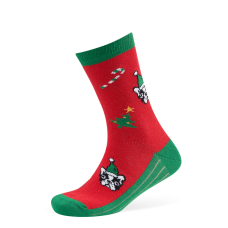 Vaikų kojinės „Kalėdų buldogai“