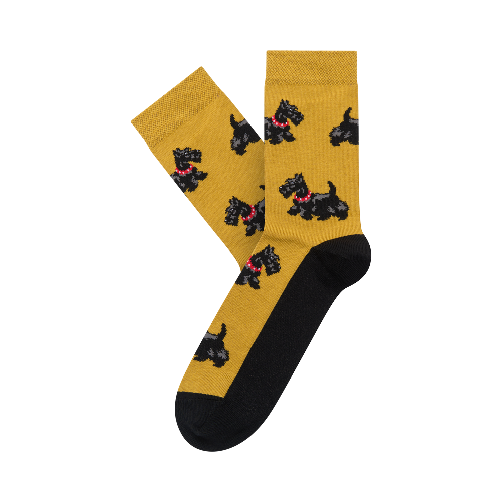 Moterų kojinės „Škotų terjerai“ 3