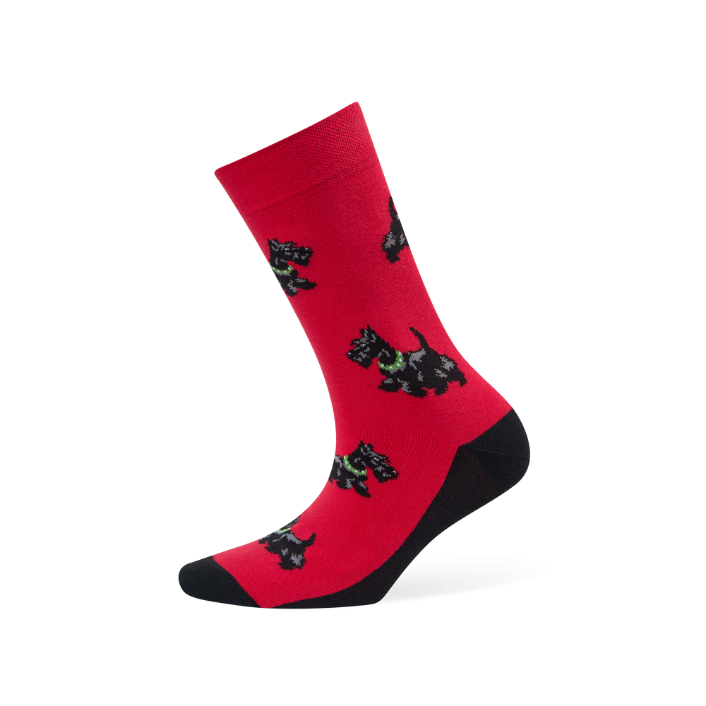 Moterų kojinės „Škotų terjerai“ 1