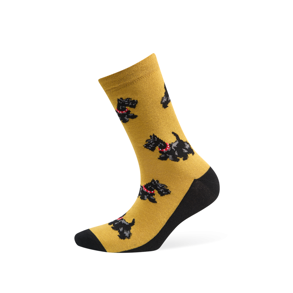 Moterų kojinės „Škotų terjerai“ 1