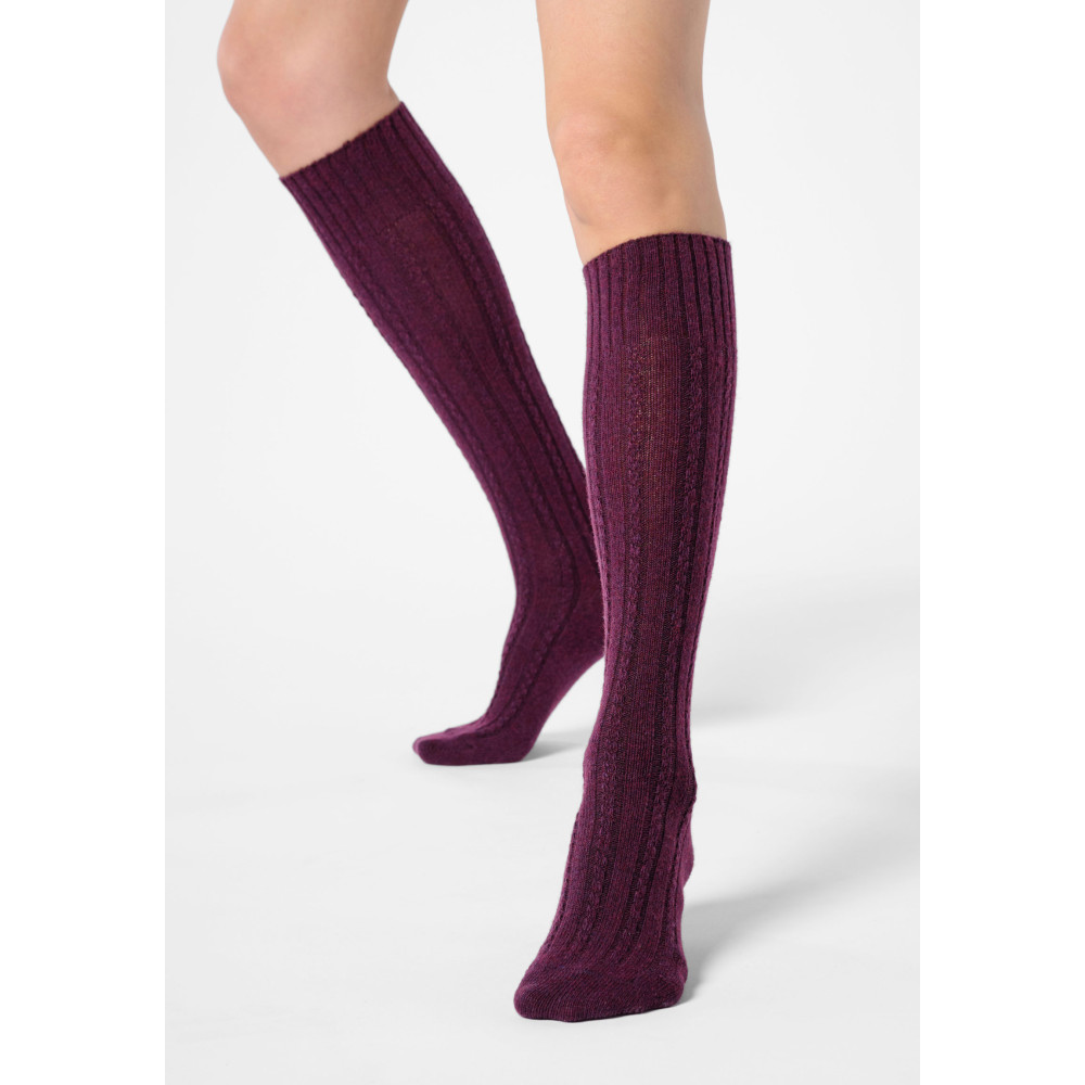 OROBLU Wool and Cashmere Knee-High Socks Nancy 2