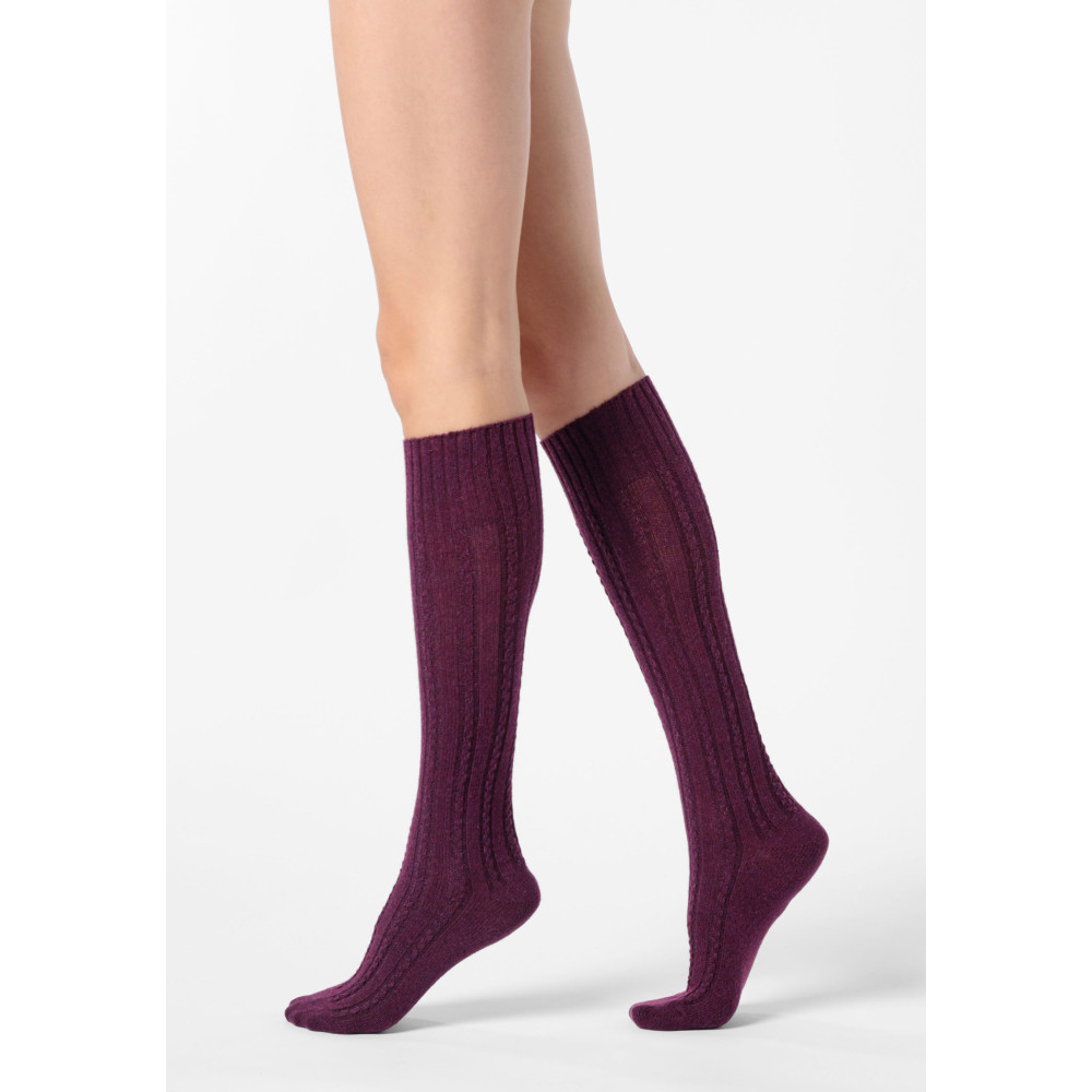 OROBLU Wool and Cashmere Knee-High Socks Nancy 3