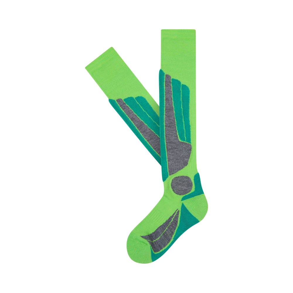 "Skiing Knee-high" 1