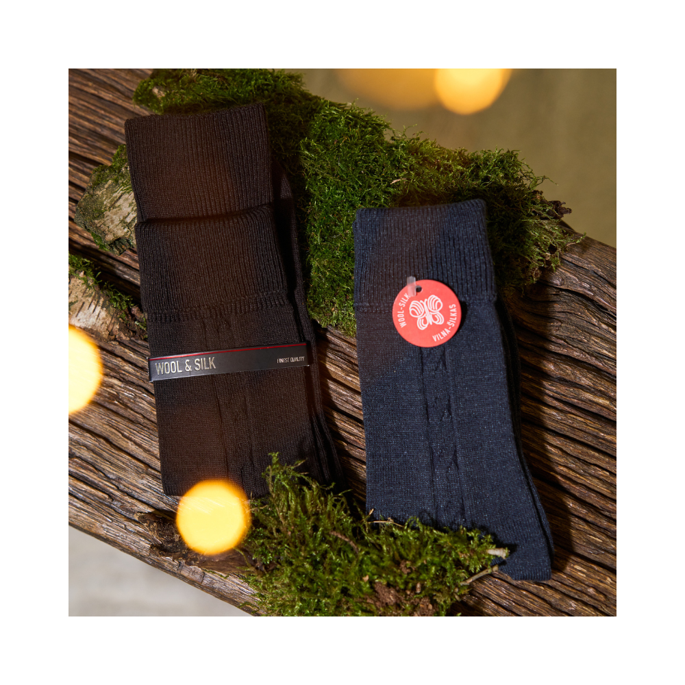 "Merino Wool Silk Casual" 4