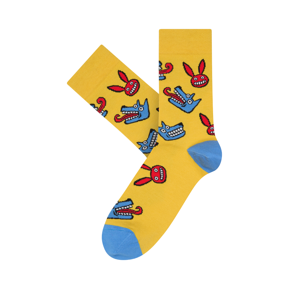 Vyrų kojinės „Vilkų puota“ 2