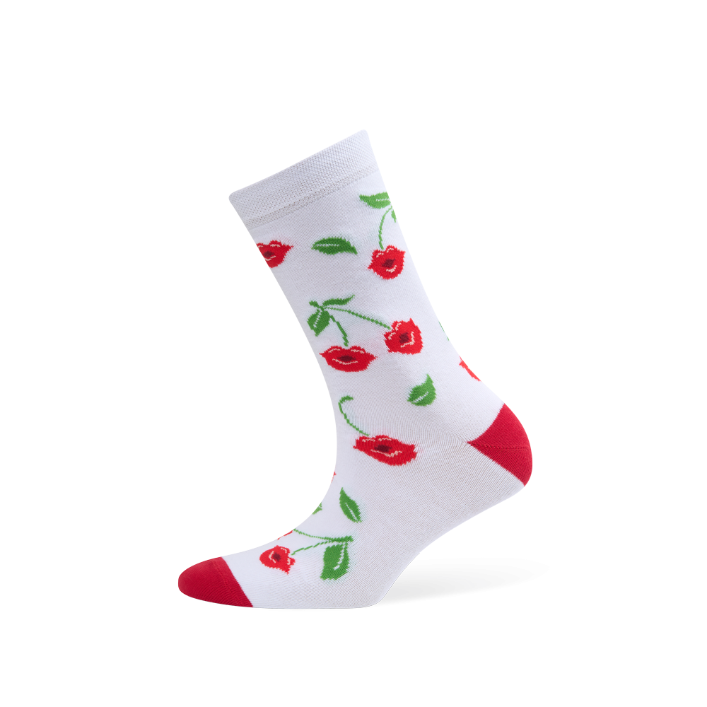 Moterų kojinės „Vyšnių lūpos“ 1