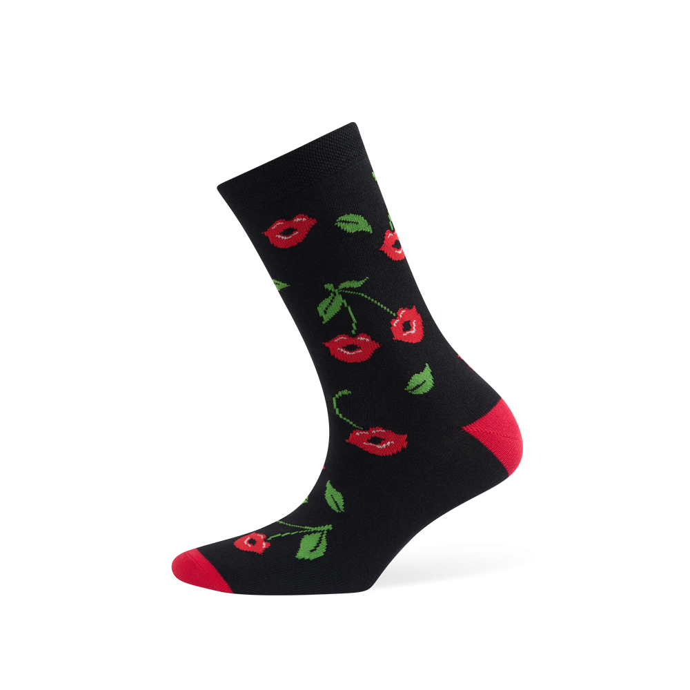 Moterų kojinės „Vyšnių lūpos“ 1