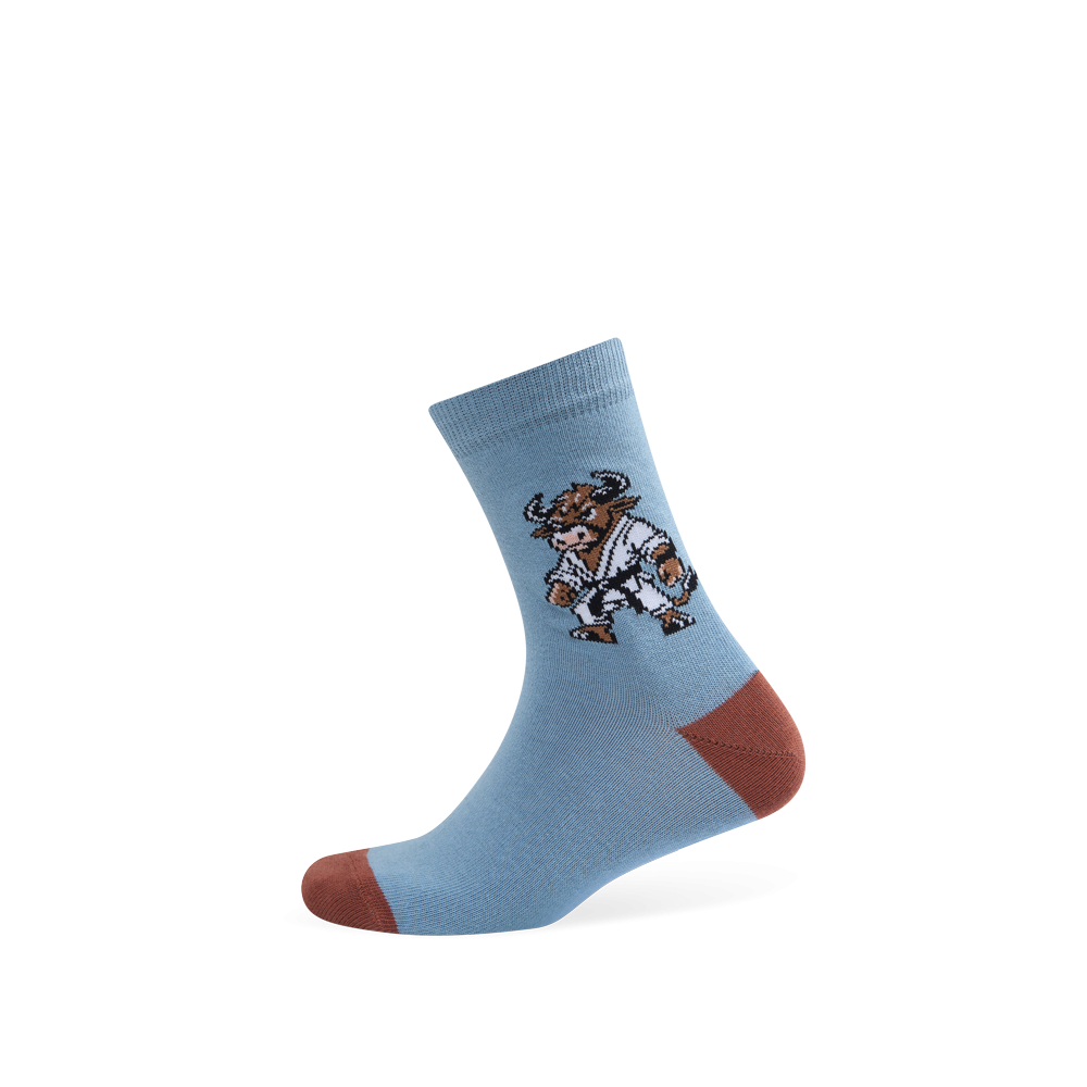 Vaikų kojinės „Kung-Fu jautis“ 1