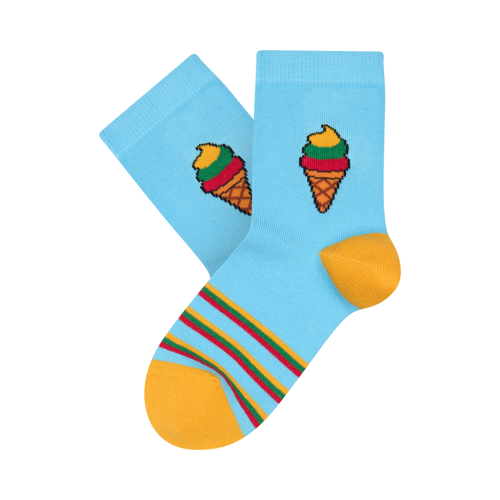 Vaikų kojinės „LT ledai“ 2