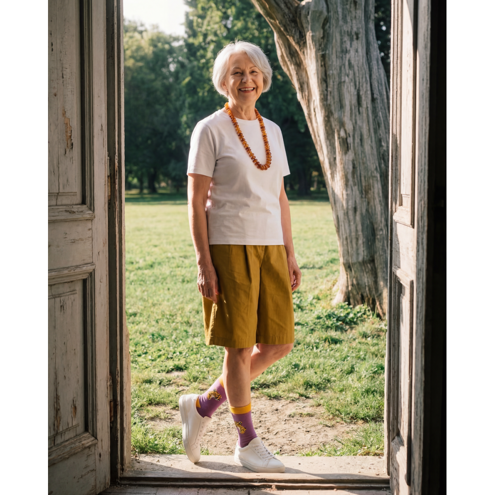 Moterų kojinės „Gepardė“ 4