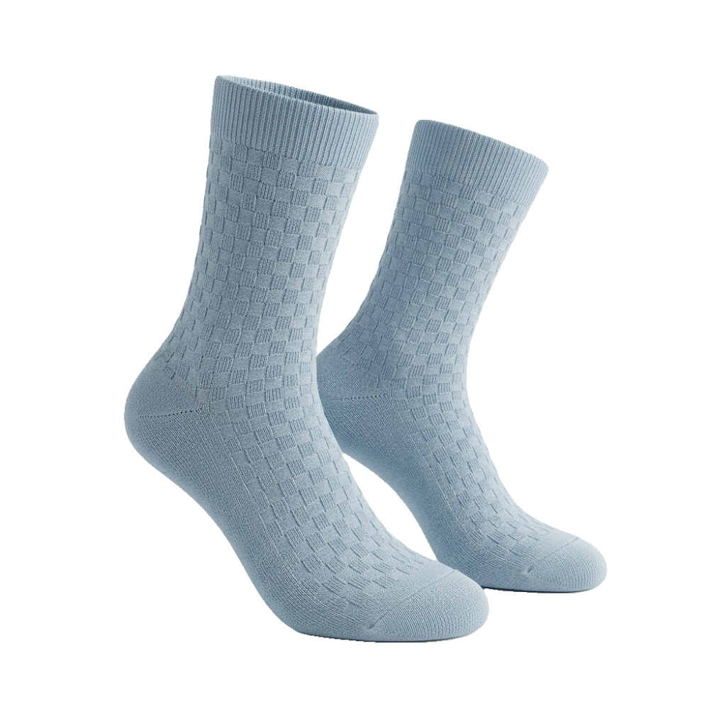 Moterų kojinės „Reljefiniai langeliai“ 1