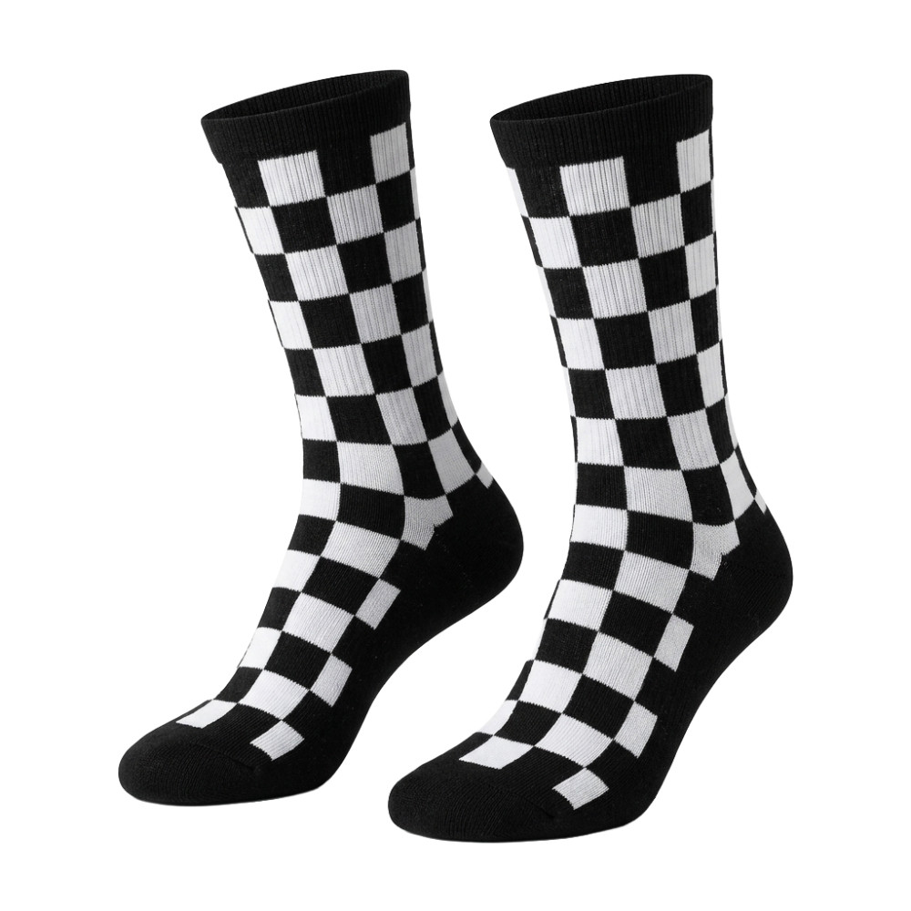 Moterų kojinės „Juoda balta“ 1