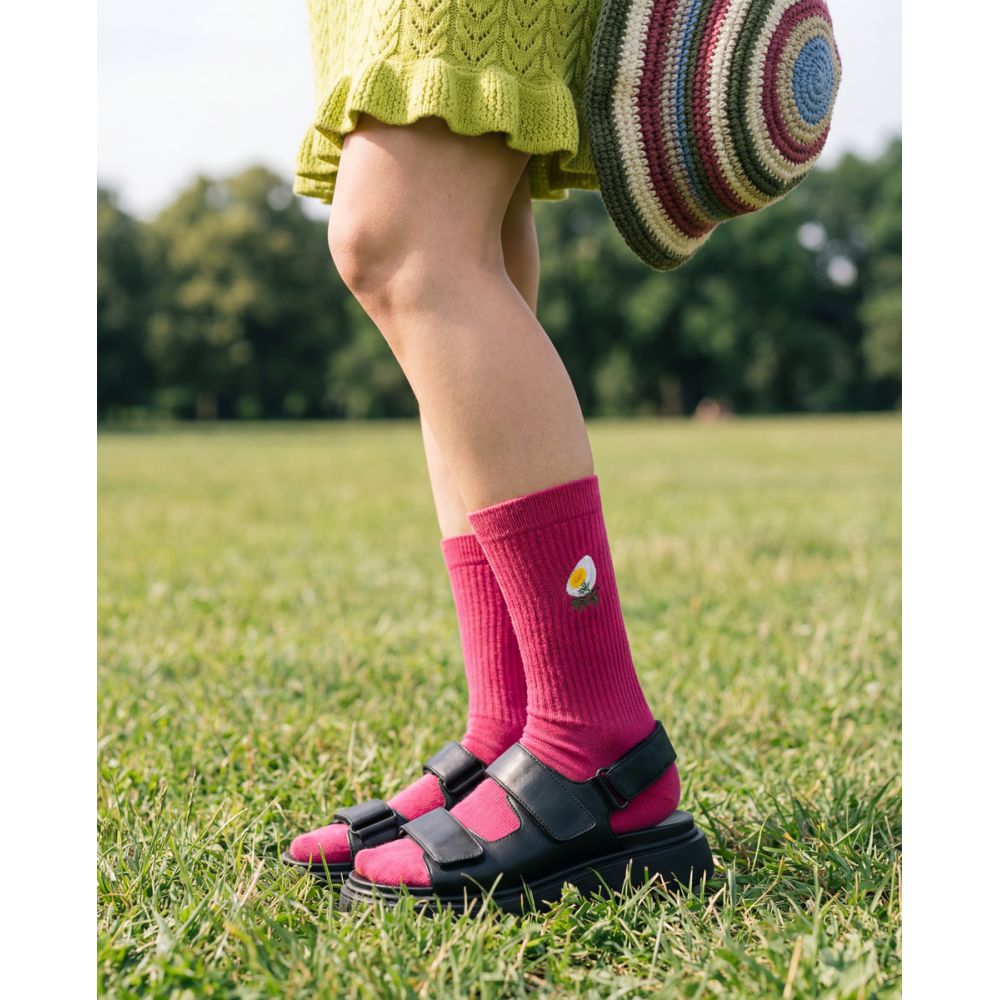 Kojinės „Beet It Pink“ 6