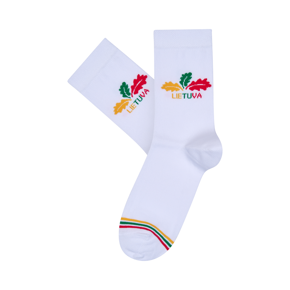 Moterų kojinės „LT lapai“ 2
