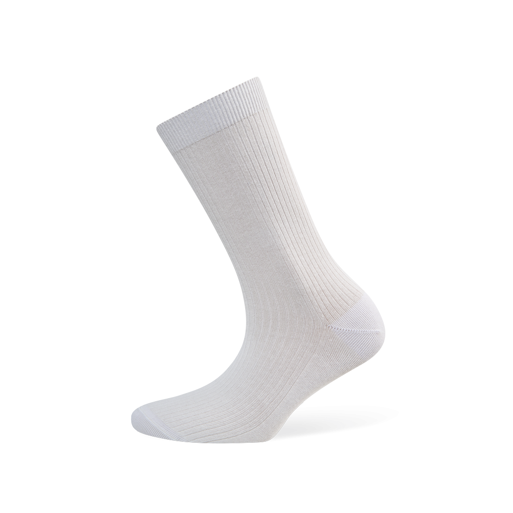 "Smooth Rib" white 1