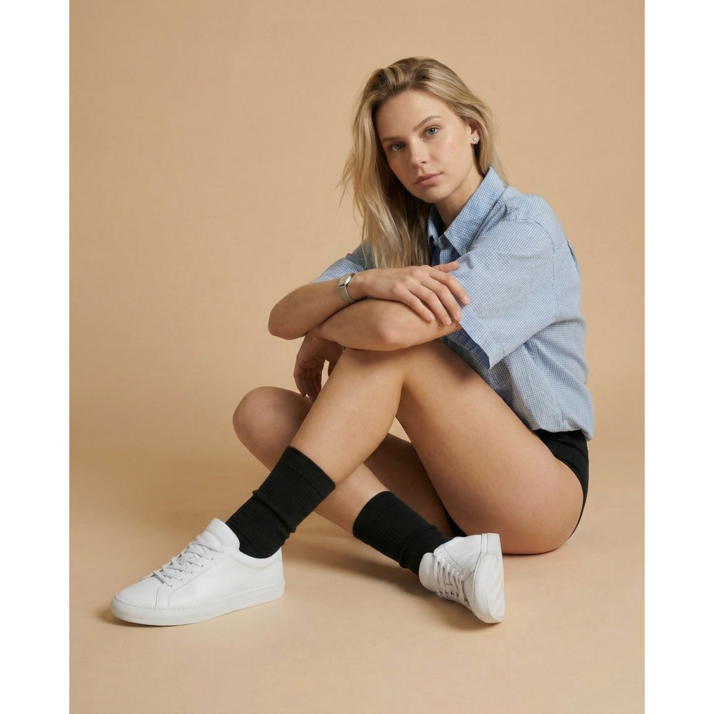 Ribbed socks "Smooth" 4