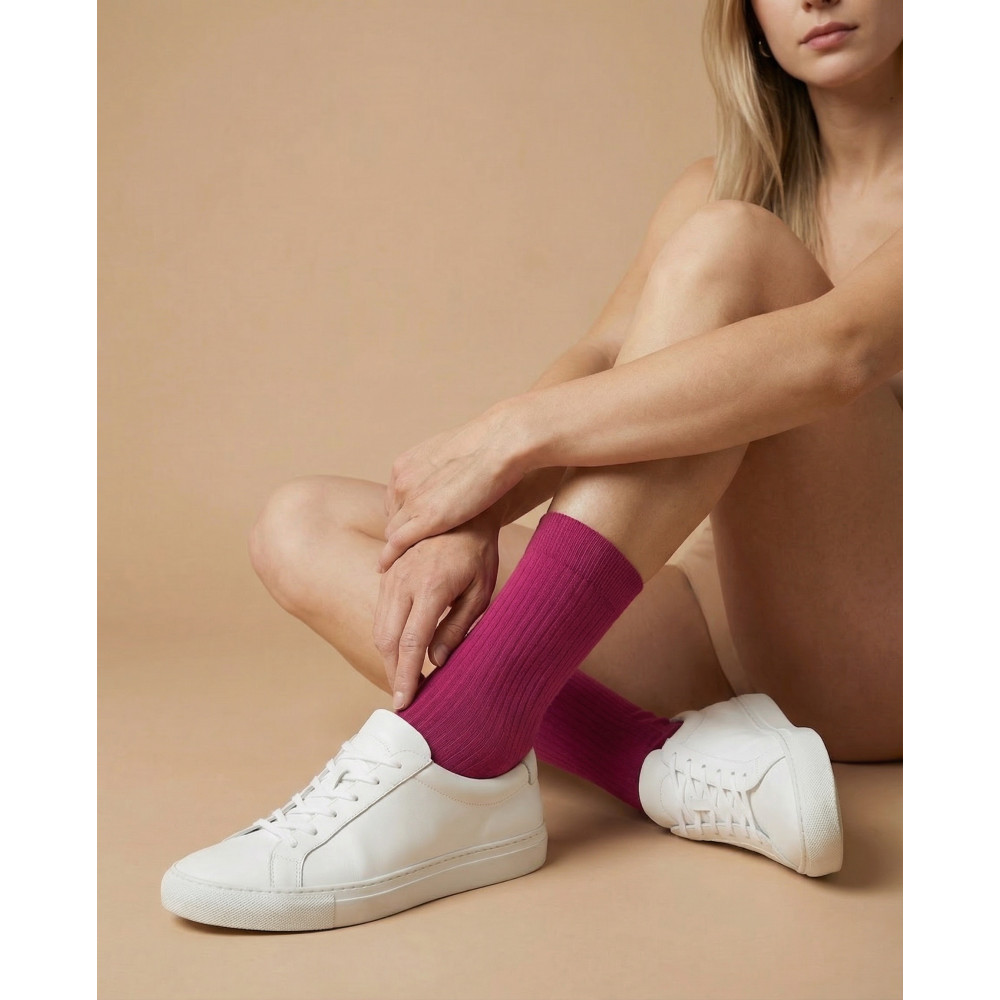 Ribbed Socks "Smooth" 4