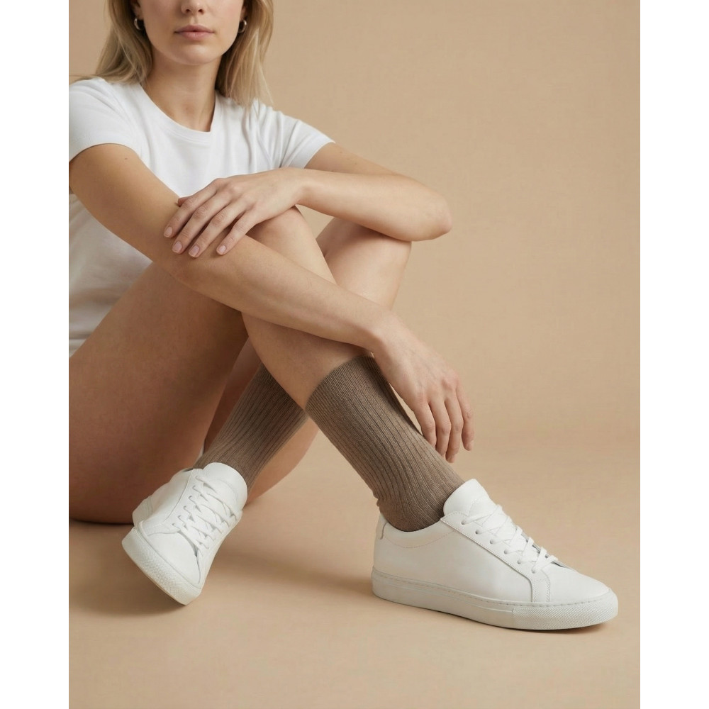 Ribbed socks "Smooth" 4