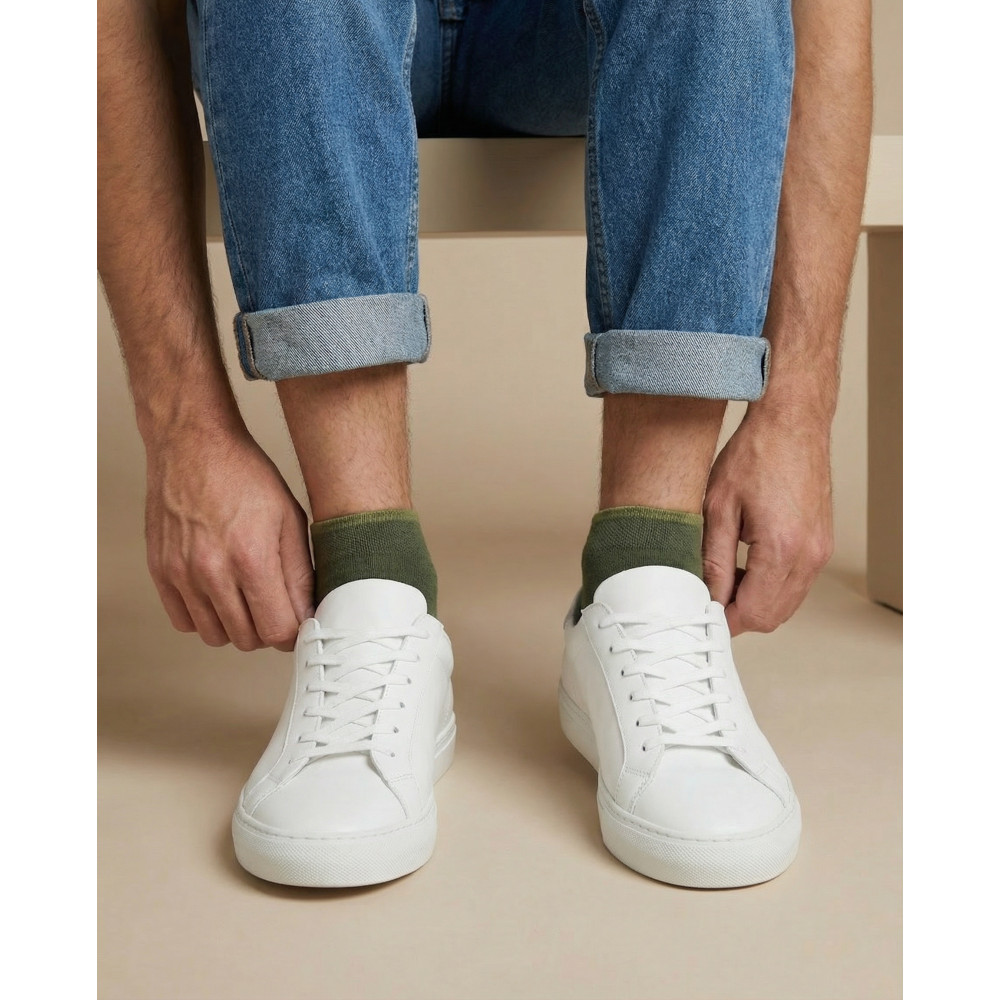 Chaki vyrų kojinės ,,Low cut'' 4