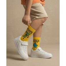 6/7 Yellow Kids' Socks