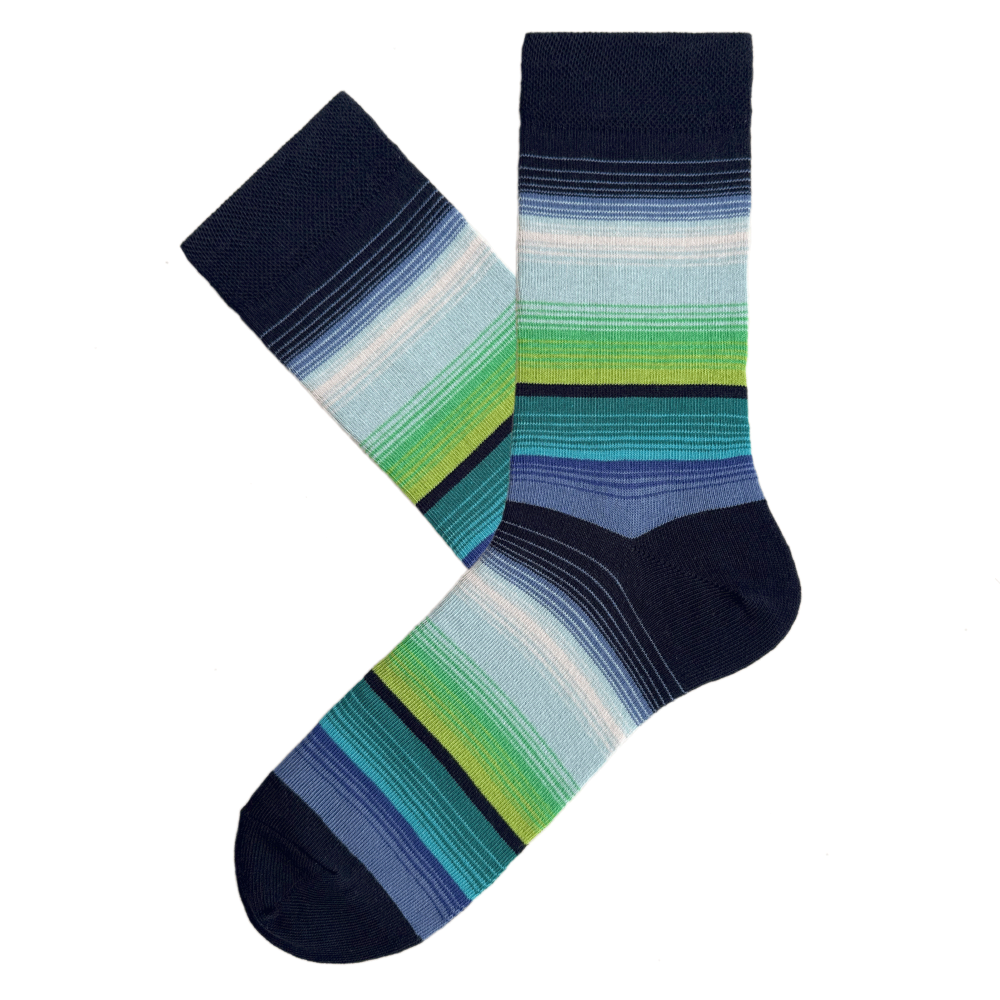 Vyriškos kojinės „Ocean Stripes“ 1