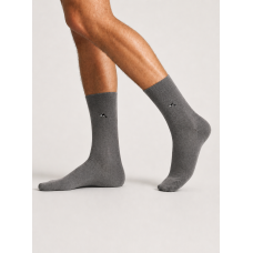 Vyriškos pilkos medvilninės kojinės ,,Orka''