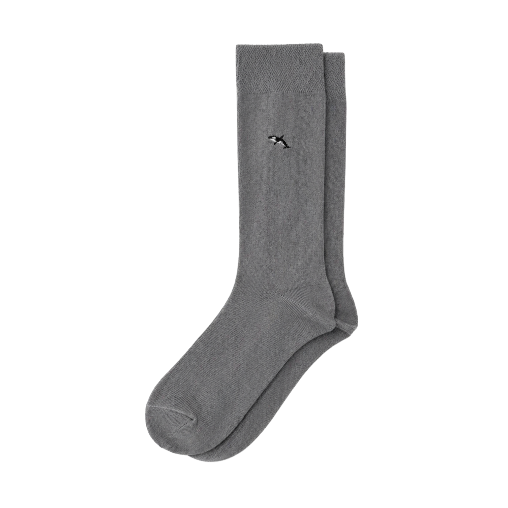 Vyriškos pilkos medvilninės kojinės ,,Orka'' 1