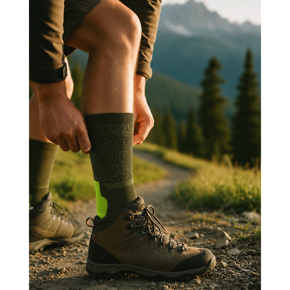 Men’s Tick-Repellent Hiking Socks 2